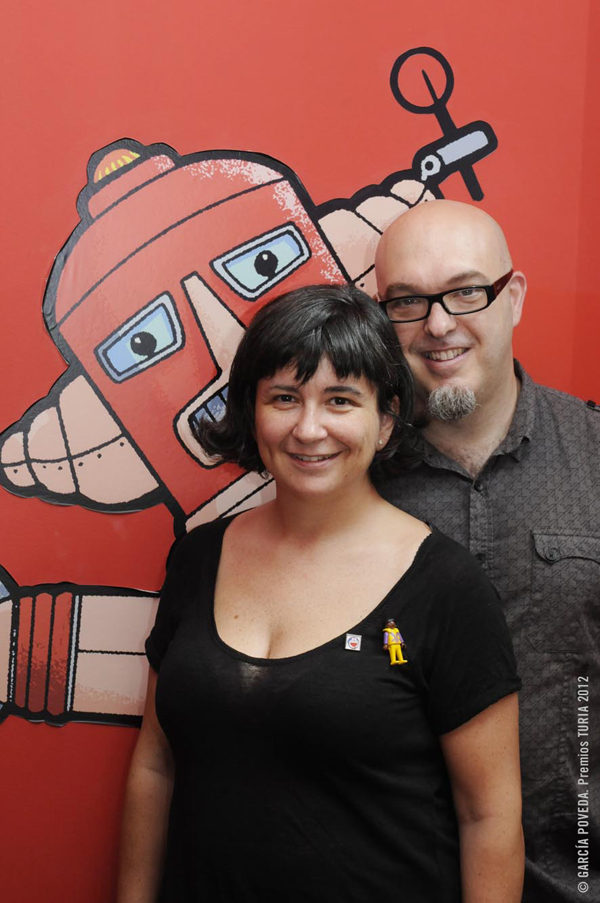 Cristina Durán y Miguel Ángel Giner.