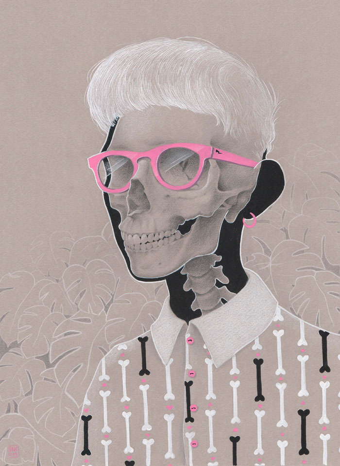 Vero Navarro, "My hipster bones"