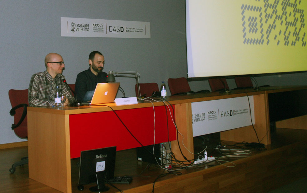 Toormix, en una de las ediciones de Diálogos de EASD Valencia.