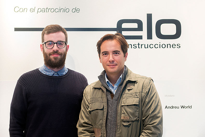 José Gálvez con Miguel Sánchez, decano de CDICV