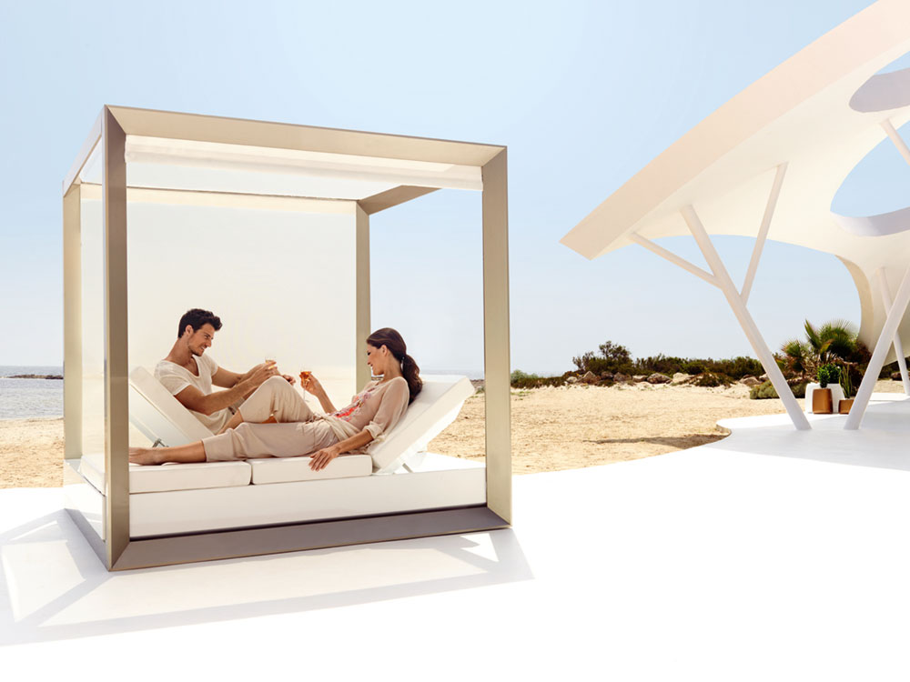 Daybed vela, diseño de Ramón Esteve para Vondom