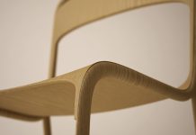 Lineas sinuosas en el nuevo proyecto de Estudio Kilo Silla Estudio Kilo