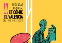 Paco Roca crea el cartel de las II Jornadas de Cómic de Valencia Paco Roca II Jornadas de Cómic de Valencia