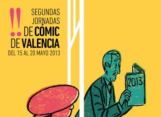 Paco Roca crea el cartel de las II Jornadas de Cómic de Valencia Paco Roca II Jornadas de Cómic de Valencia