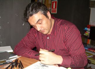 José Fonollosa, en las II Jornadas de Cómic de Valencia José Fenollosa