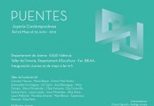 Joyería contemporánea en el Centro de Artesanía de la CV EASD Puentes