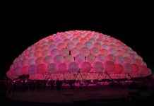 Héctor Serrano, en la catedral de la luz Héctor Serrano The Dome