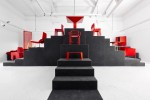 El diseño contemporáneo español tiñe de rojo la sala Vinçon de Barcelona