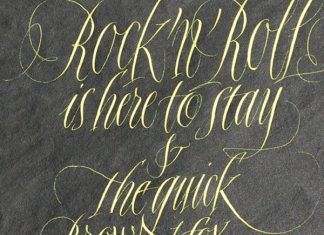 Taller de Caligrafía Inglesa «Copperplate» con Amanda y Keith Adams