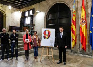 «La superposición de tres tipografías de distintos periodos subraya la longevidad del 9 d’Octubre»