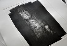 Paula Bonet, en óleo y cobre