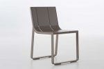 Contemporary chair / with armrests / Batyline / aluminum