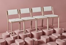 Half, la silla de Cuatro Cuatros que juega con la percepción visual