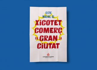 Menta: «La gráfica recuerda los rótulos a mano que representan los valores del pequeño comercio»