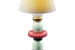 dissenycv-es-lladro_lampara-firefly-lotus-coral-y-turquesa