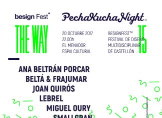 Una nueva edición de PechaKucha Night Castellón completa el besign Fest
