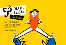 Lalalimola il·lustra la Fira del libre de València