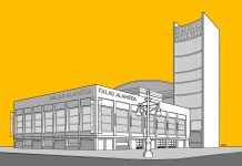 César Sebastián ilustra el nuevo Palau Alameda