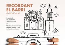 Luis Demano il·lustra els records del barri de Benicalap