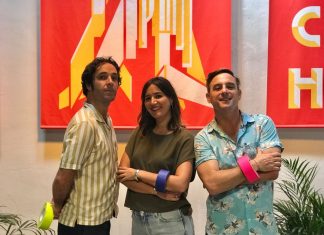 El tape art, arte de las cintas adhesivas, se reinventa en València