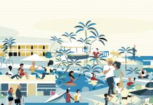 Virginia Lorente: «con la ilustración de la Marina de València he pretendido reflejar un lugar lleno de vida»