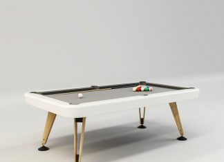 Diagonal, la mesa de billar creada por Yonoh que rinde homenaje a Barcelona