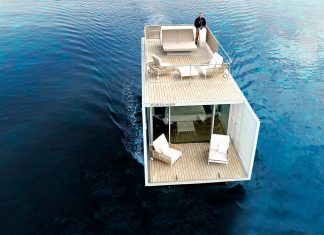 Punta de Mar, el alojamiento flotante creado por Mano de Santo