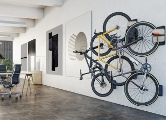 Gavia, un soporte para bicicletas de montaña inspirado en el barro