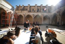 400 estudiantes participan en la falla experimental del Centre del Carme