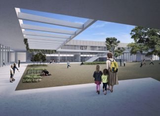 El «tangram» de Mano de Santo, ganador del concurso «Almassora edificant»