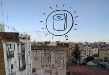 Creativos valencianos transforman sus ventanas para el Centre del Carme