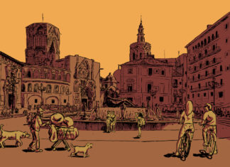 La Rambleta reúne 18 maneras de ilustrar València