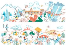 Carlos Arrojo ilustra el calendario 2021 de Paradores