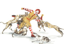 Escif en París: de Acteón a Ronald McDonald