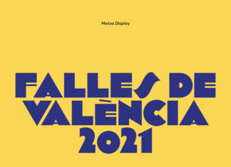 «Metxa», una tipografía fallera de uso libre y gratuito