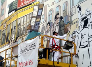 Martín Forés: «El mural de Natzaret debe ser el desencadenante de nuevas acciones culturales en el barrio»