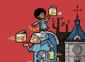 Cristina Durán ilustra el cartel de la Fira del Llibre de València