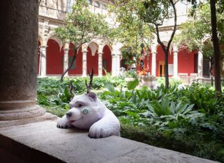 Dulk muestra su proceso creativo en el Centre del Carme