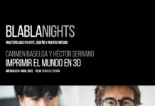 Carmen Baselga y Héctor Serrano llegan al ciclo Blablanights