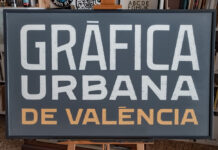 «Gráfica Urbana»: Galería del Tossal exhibe las Letras Recuperadas de Juan Nava