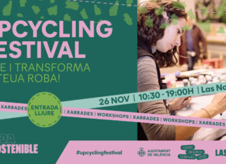 Upcycling Festival moda sostenible en Las Naves