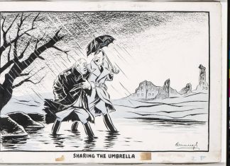 El MuVIM expone las ilustraciones antifascistas de Mario Armengol