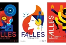 Vicent Ramón presenta los carteles de las Fallas 2026