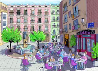 Rambleta reúne a más de 120 artistas en la retrospectiva de «València se Ilustra»