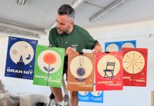 Una luna para conectar la identidad gráfica de la Feria de Julio